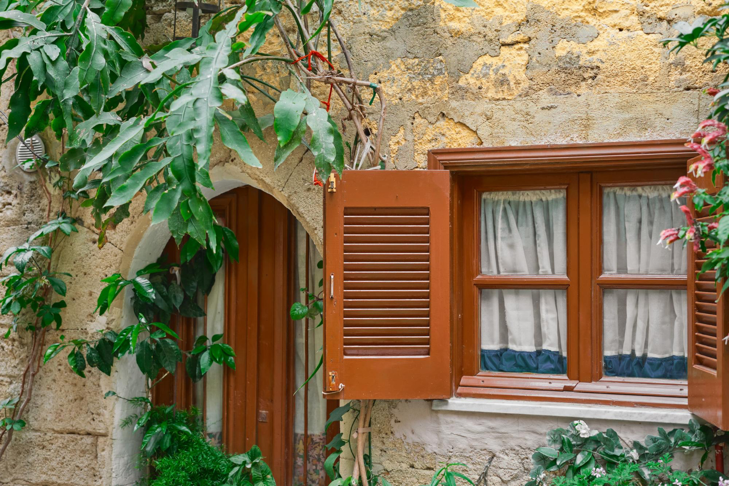 Ventanas estilo rustico